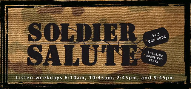 soldier salute tyler ryan the dude