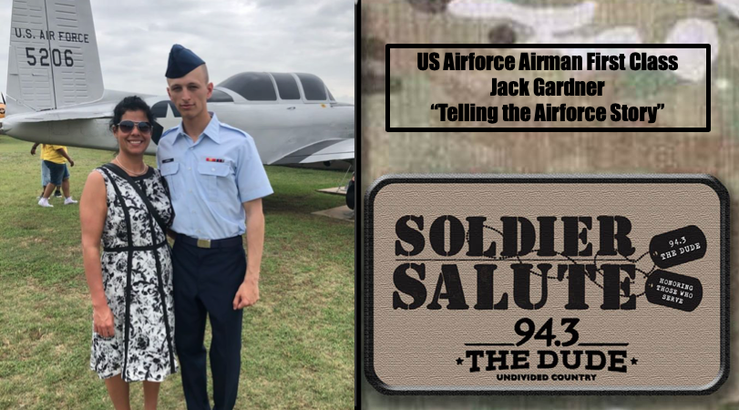 “The Soldier Salute”- US Airman First Class Jack Gardner