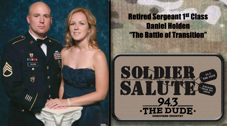 “The Soldier Salute”- Retired US Army Sergeant 1st Class Daniel Holden