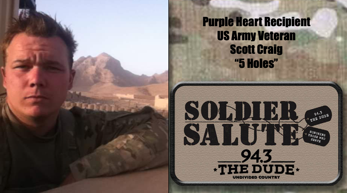 “The Soldier Salute”- US Army Veteran Scott Craig